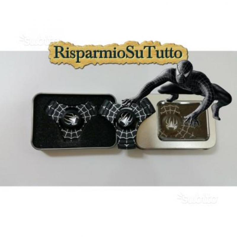 Fidget Spinner Super Eroe L'Uomo Ragno Rosso Spide