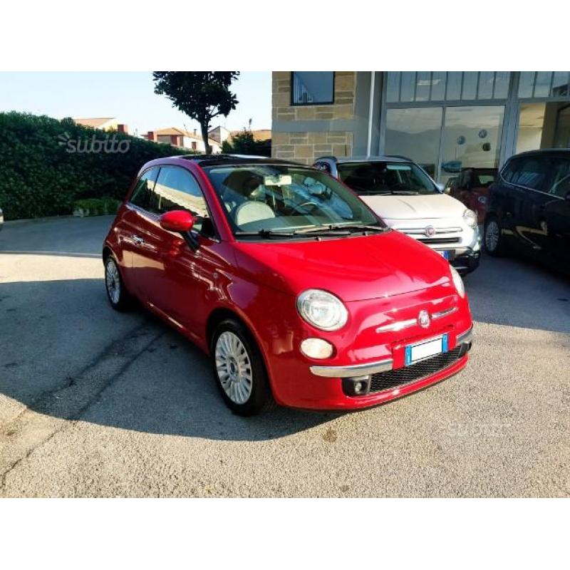 Fiat 500 1.4 100hp da vetrina pelle cerchi
