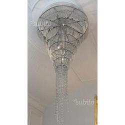 Lampadario vortice 10 luci