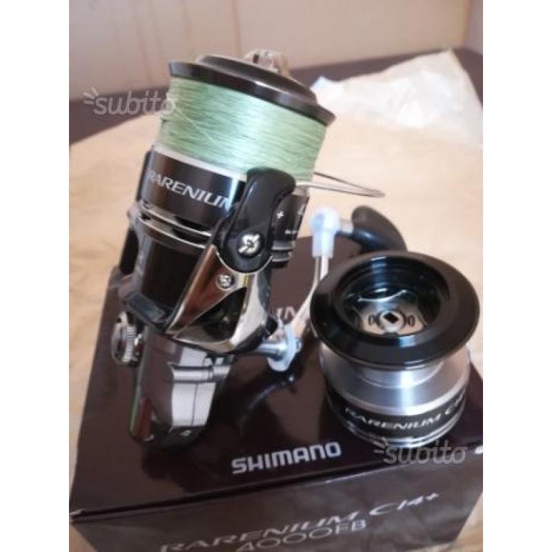Mulinello da pesca Shimano rarenium fb 4000