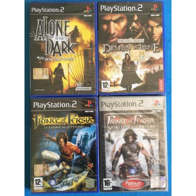 Vari Titoli fondo di magazzino per PS2, PS2 slim