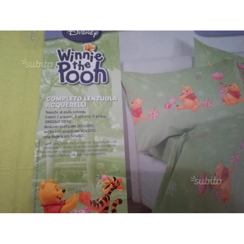 Lenzuola caleffi Winnie the pooh