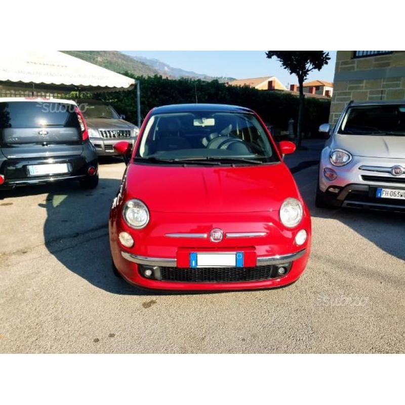 Fiat 500 1.4 100hp da vetrina pelle cerchi