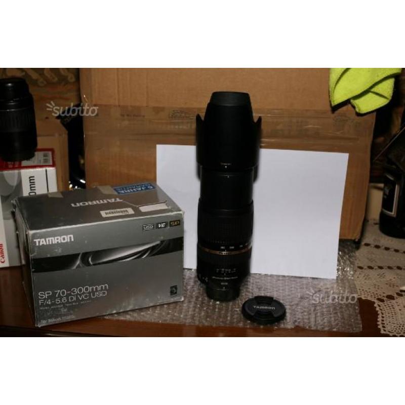 TAMRON 70-300 USD stabilizzato X NIKON