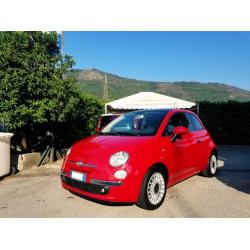 Fiat 500 1.4 100hp da vetrina pelle cerchi