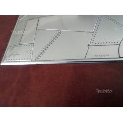 Agenda in pelle e argento