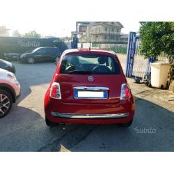 Fiat 500 1.4 100hp da vetrina pelle cerchi