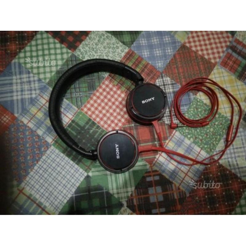 Cuffie Sony ZX610AP per smartphone cellulare