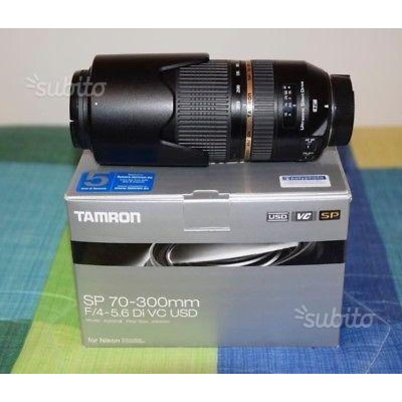 TAMRON 70-300 USD stabilizzato X NIKON
