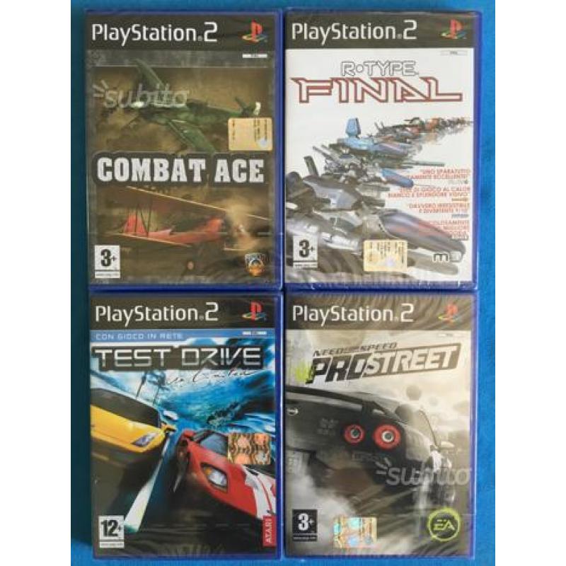 Vari Titoli fondo di magazzino per PS2, PS2 slim