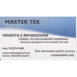Master tek vendita assistenza tecnica elettronica