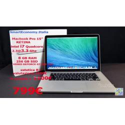 Apple Macbook 15" RETINA i7 Geforce SmartEcomy