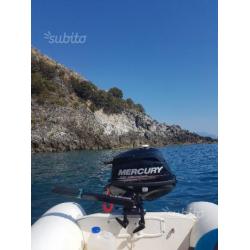 TENDER 2.90 metri + MERCURY 2.5 cv 4 Tempi