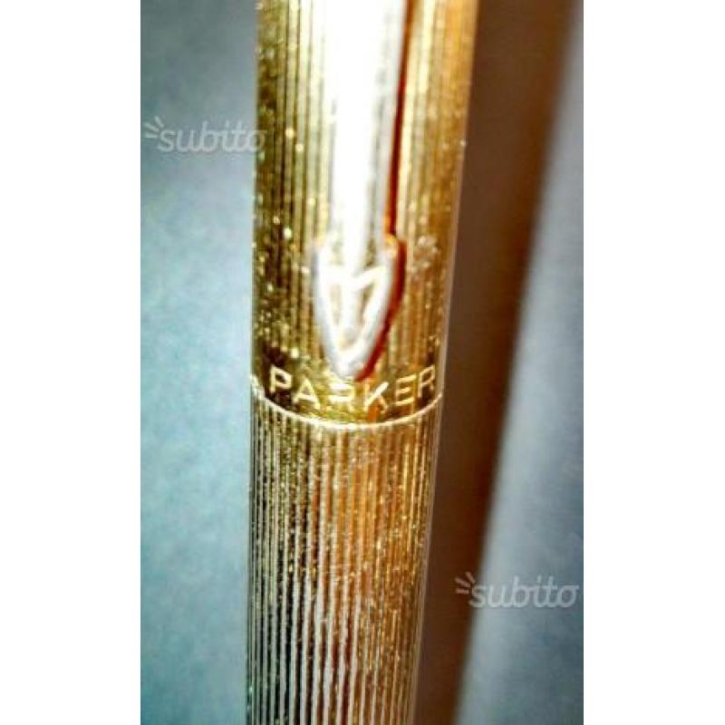 Penna rara vintage da collezione PARKER in oro