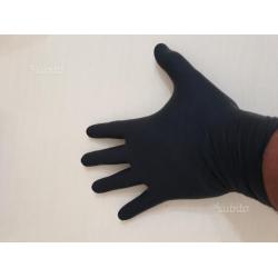 Guanti in nitrile neri