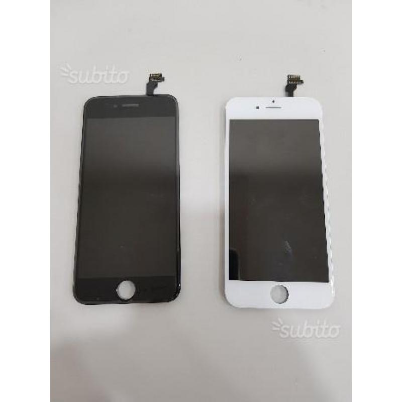 Display iphone 6 bianco e nero alta qualità