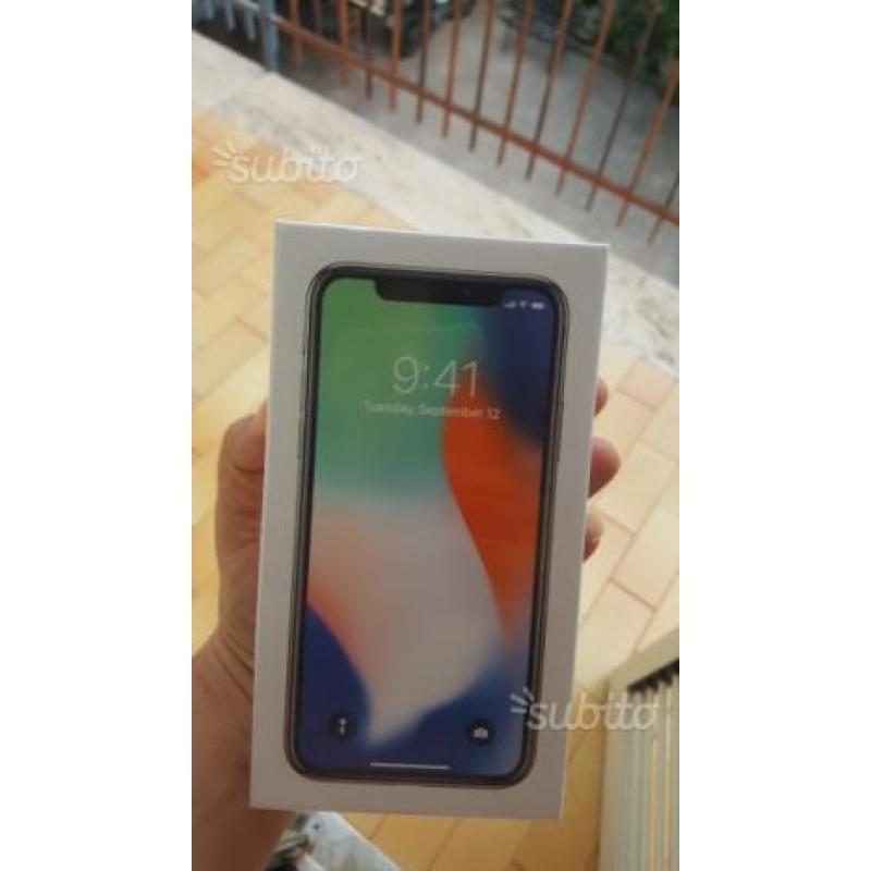 Iphone x nuovo 256 gb