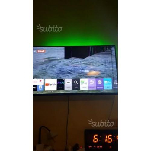 TV Samsung 40" LCD Rotto