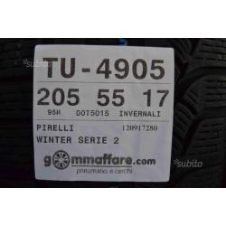 4 gomme 205/55 R17 Pirelli invernali TU-4905