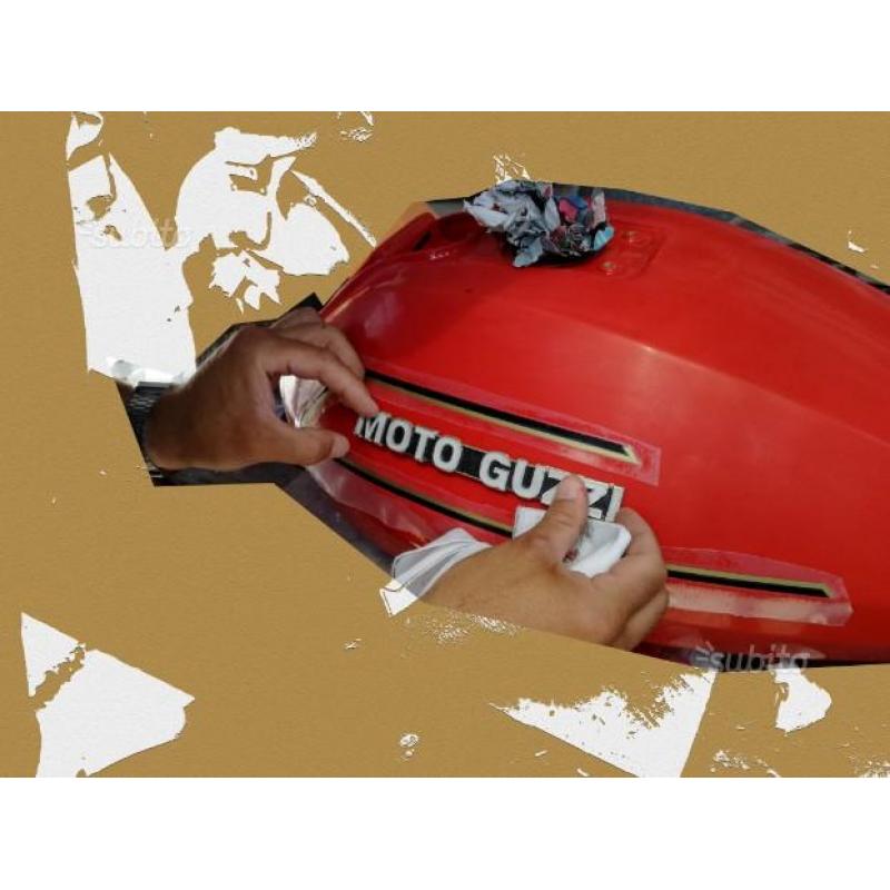 Kit filetti/profili adesivi moto guzzi v35-v50