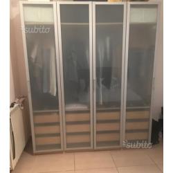 Armadio 4 ante