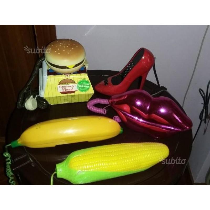 Telefono hamburger banana tacco bocca brandani