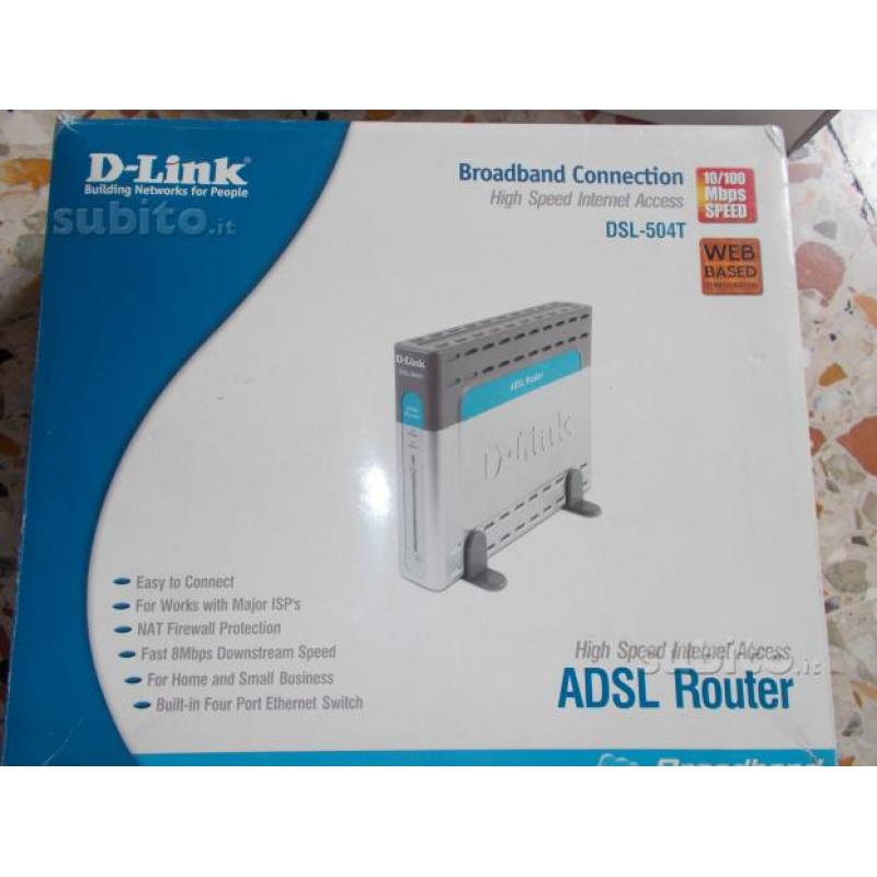 Router D-Link DSL 504T