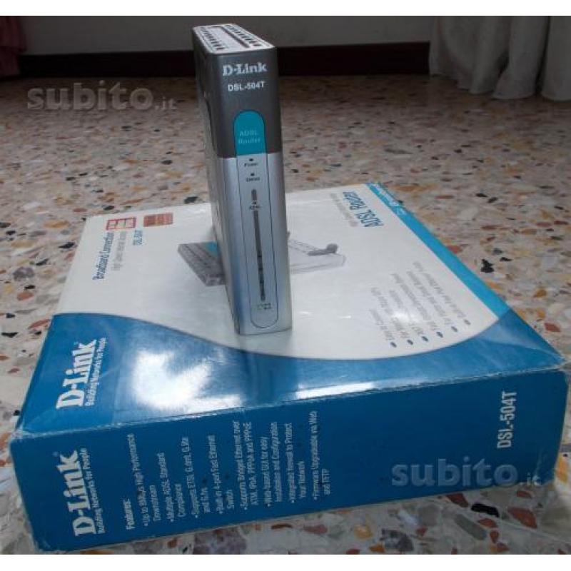 Router D-Link DSL 504T