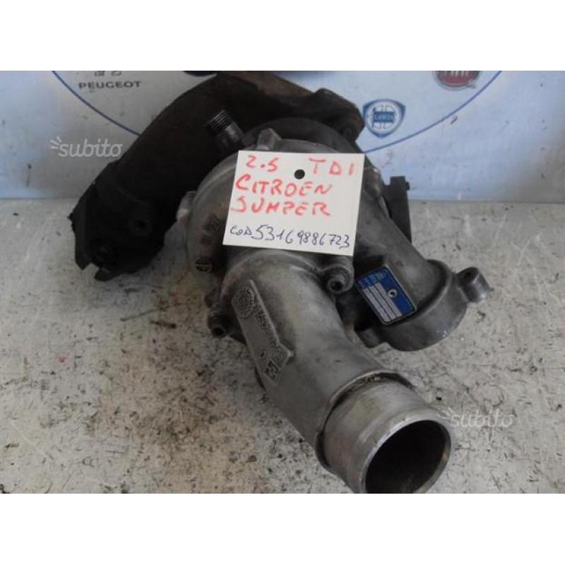 Turbina citroen jumper 2.5 tdi cod. 53169886723