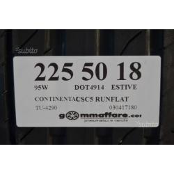 4 gomme 225/50 R18 Continental Runflat TU-4290