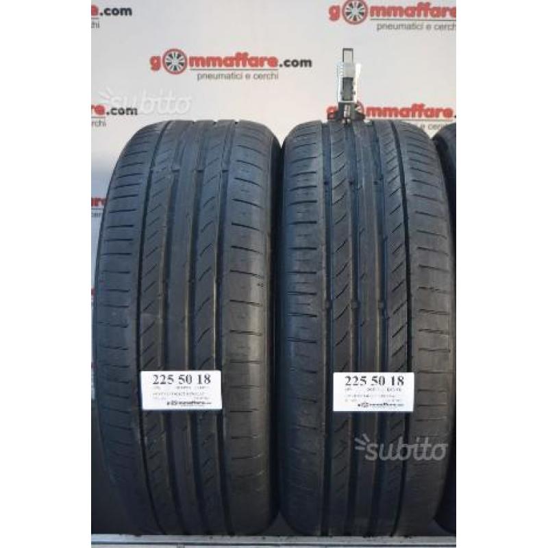 4 gomme 225/50 R18 Continental Runflat TU-4290