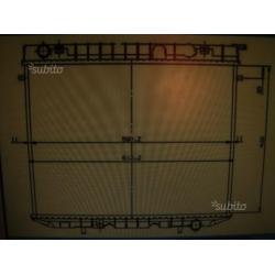 Radiatore raffr. motore opel frontera a 91153279