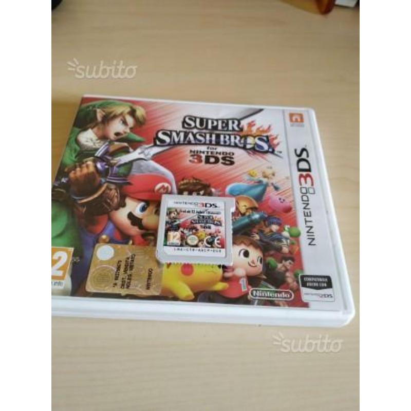 Super smash brosh per 3ds come nuovo 15 euro