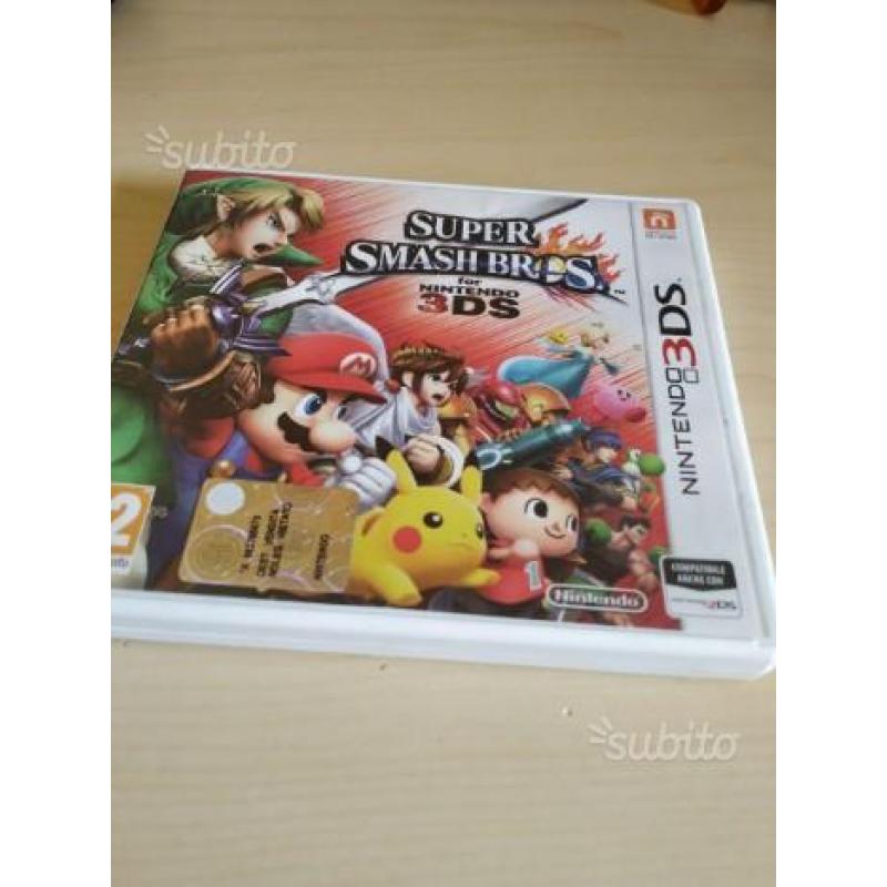 Super smash brosh per 3ds come nuovo 15 euro