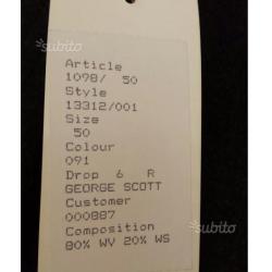 Elegante Cappotto Geoge Scott taglia 50 drop 6