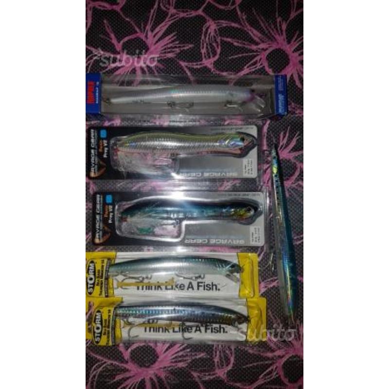 Canna casting spinning majorcraft artificiali