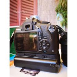 Canon eos 1200D +18-55 is stm II +battery grip
