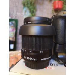 Canon eos 1200D +18-55 is stm II +battery grip