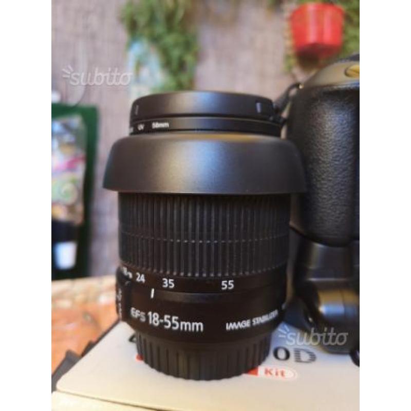 Canon eos 1200D +18-55 is stm II +battery grip