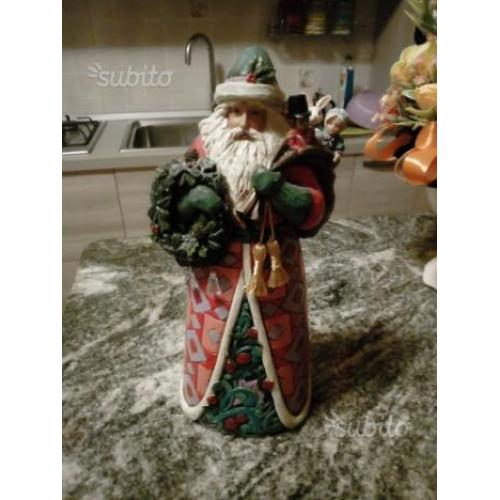 Babbo Natale JIM SHORE originale nuovo