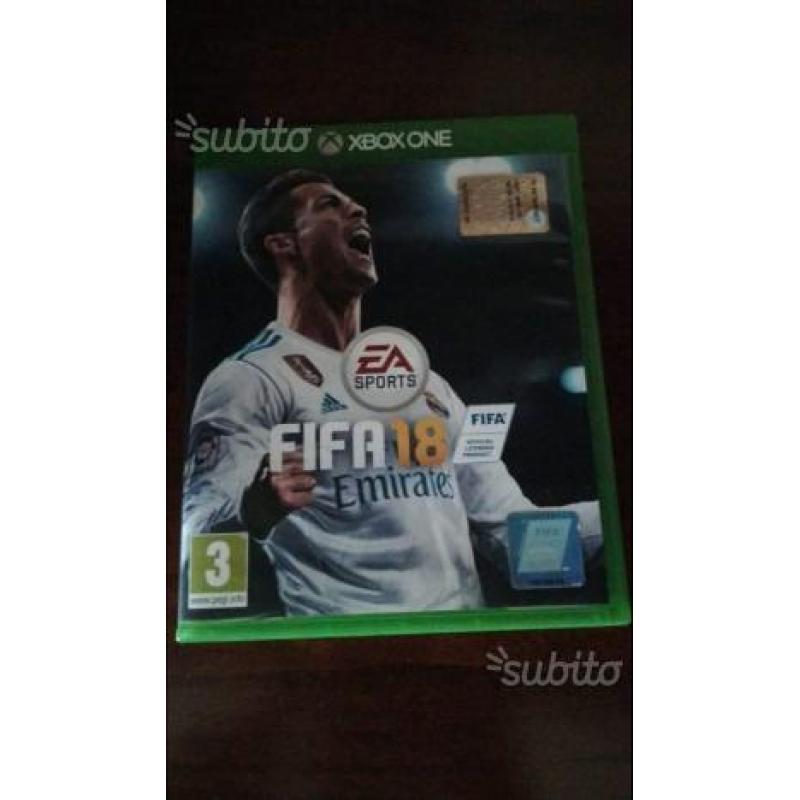 Fifa 18 xbox one usato