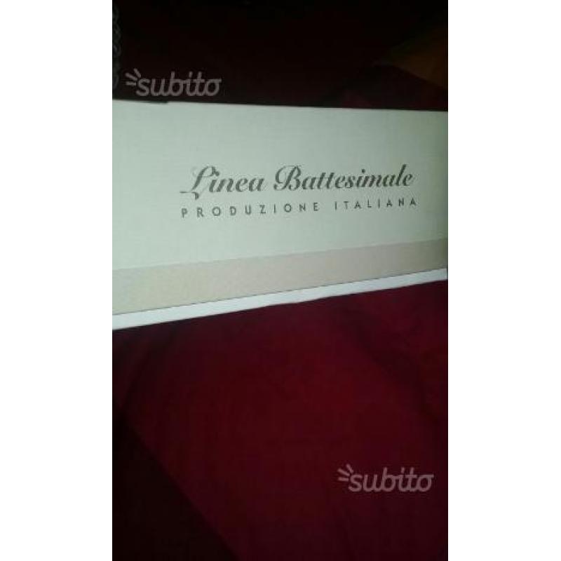 Abito battesimale bimba