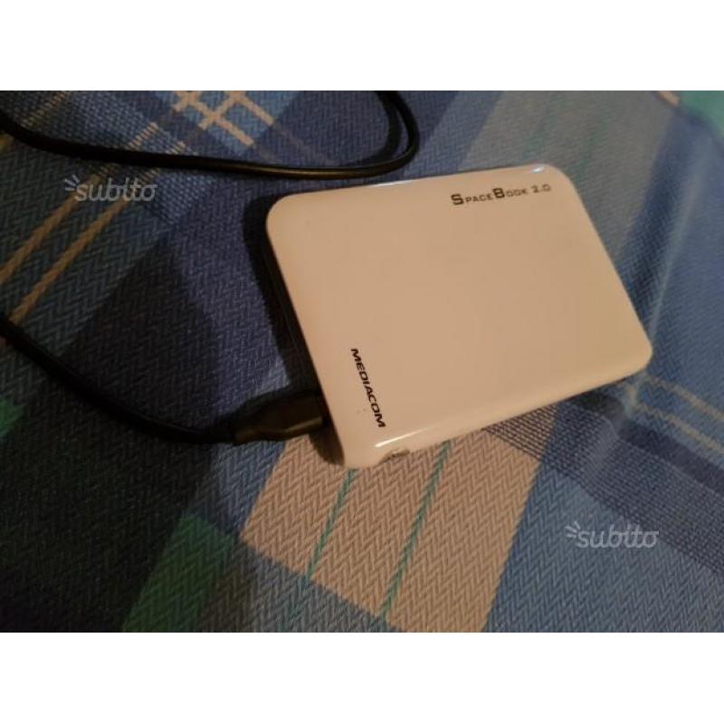 Hard disk 500 gb usb esterno mediacom