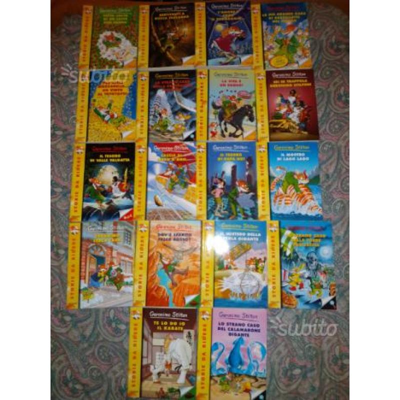 18 libri "Storie da ridere" Geronimo Stilton