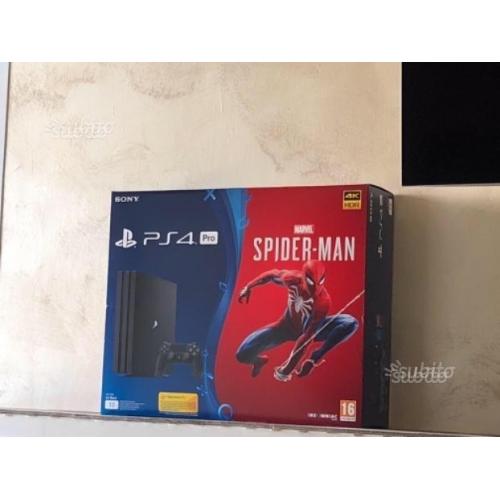 Ps4 Pro 1Tb   Spiderman Sigillata