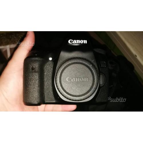 70D Canon + Regalo ottiche