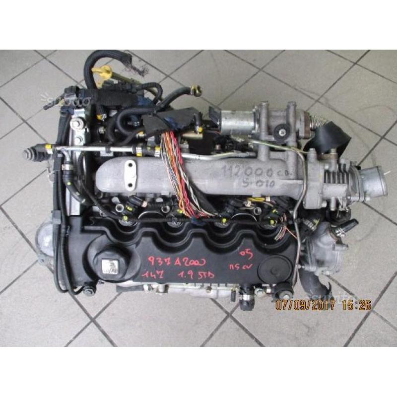 Alfa romeo 147 1.9 jtd 115cv motore 937a2000