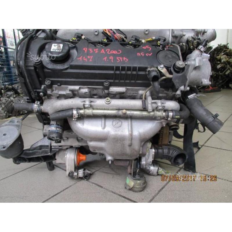 Alfa romeo 147 1.9 jtd 115cv motore 937a2000
