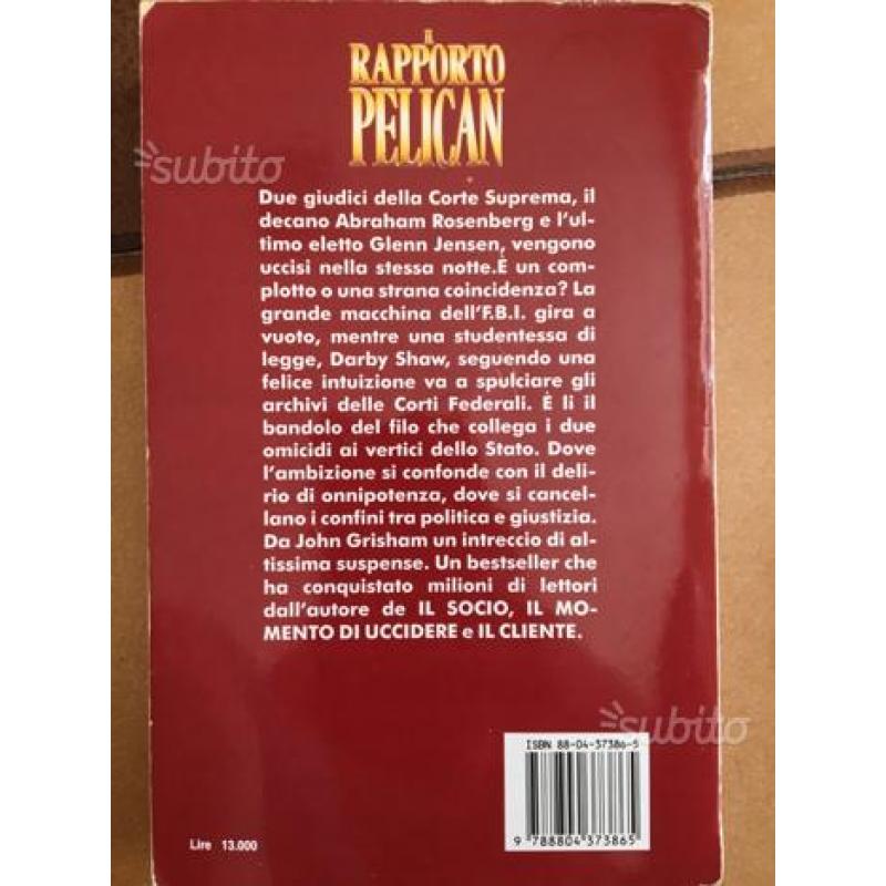 Il rapporto pellican- grisham