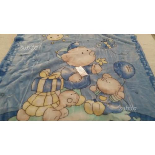 Coperta culla nuova con scatola